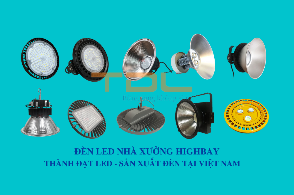 đèn led nhà xưởng tdl