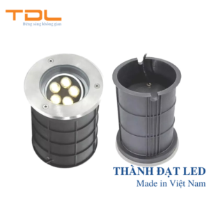 Đèn led âm đất chỉnh hướng 12w chất lượng