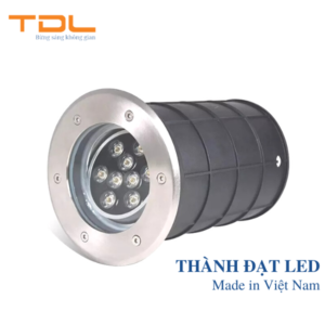 Đèn led âm đất chỉnh hướng 12w chất lượng