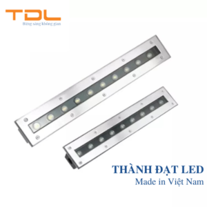 Đèn LED âm đất thanh chữ nhật 12w