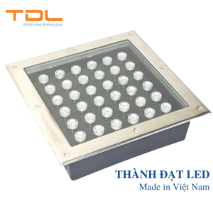 đèn ấm đất vuông 36w