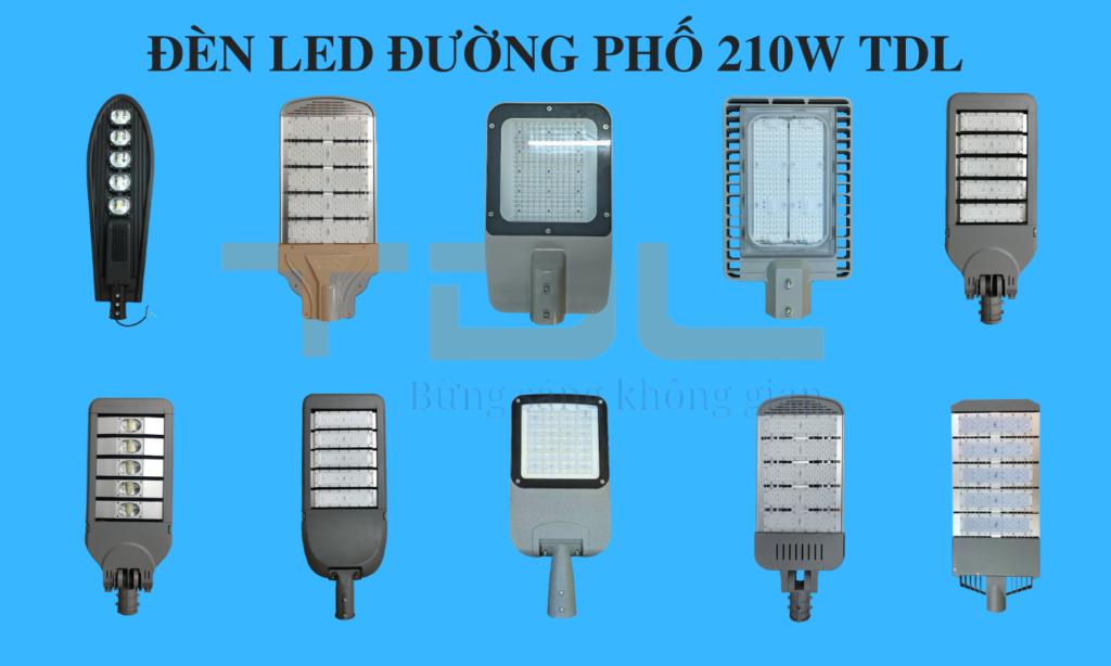 Tổng hợp đèn đường 210w
