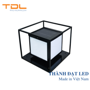 Đèn trụ cổng năng lượng mặt trời TD_LTMM 25 x 25cm