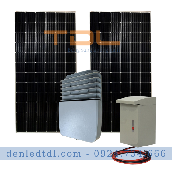 đèn đường năng lượng mặt trời BRP371 80w