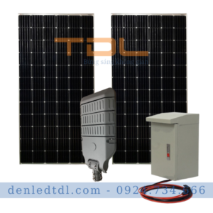 Đèn đường LED năng lượng dự án M1 100w