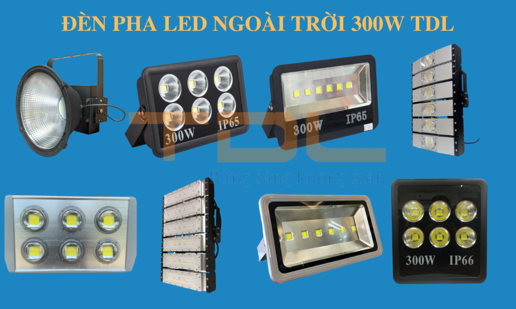 Đèn pha led ngoài trời 300w