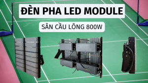 đèn pha sân cầu lông 800w ngang
