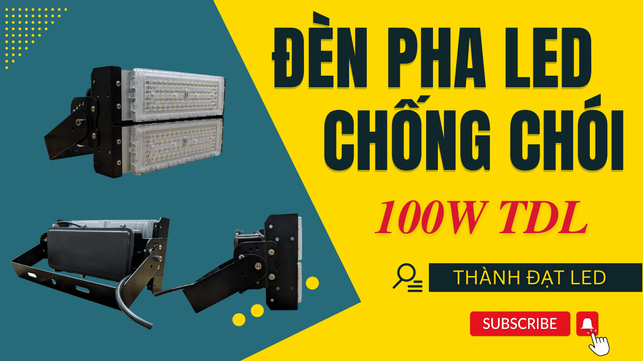 đèn pha led 100w