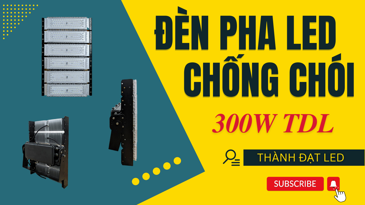 đèn pha led thể thao 300w