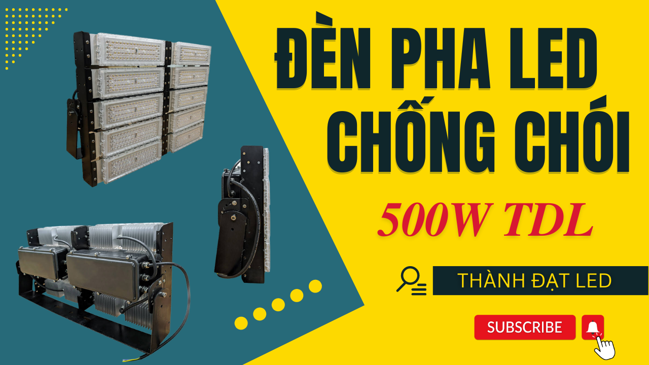 Đèn pha led 500w thể thao