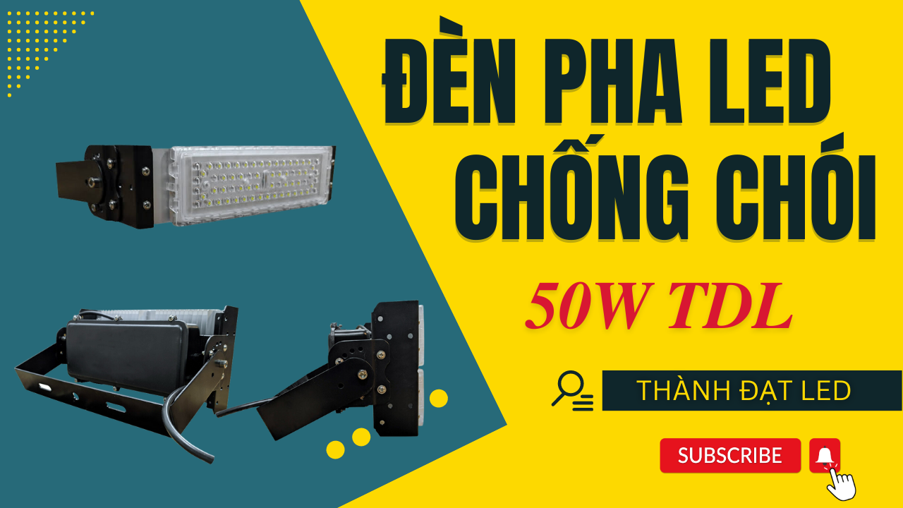 Đèn pha led thể thao 50w