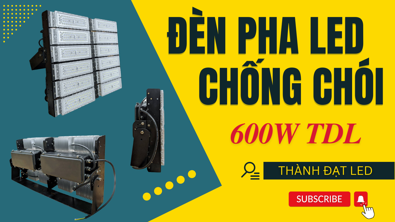 Đèn pha led 600w thể thao