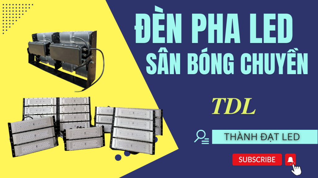 Đèn pha LED thể thao sân bóng chuyền