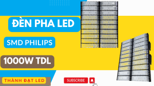 đèn pha led module sân bóng chuyền 1000w