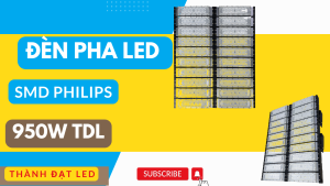 đèn pha led module sân bóng chuyền 950w