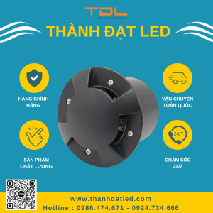 đèn led ân đất dần hướng 10w