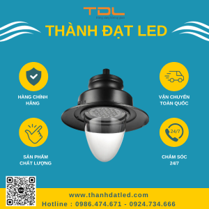 đèn led đầu nấm m9 50w