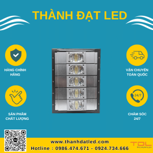 đèn pha led khung hộp cob 250w