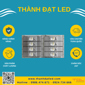 đèn pha led khung hộp cob 400w