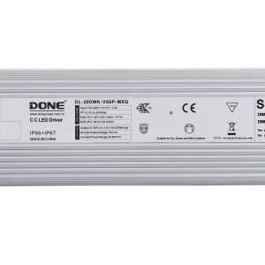Nguồn Done 200w Driver led DIM 6 cấp (DL-200w Driver led DIM 6 cấp-V286A-MXG)