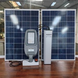 Đèn đường năng lượng mặt trời dự án 80w 100w 60ah 72ah 84ah 96ah 102ah Thành Đạt Led