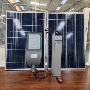 Đèn đường năng lượng mặt trời dự án 80w 100w 60ah 72ah 84ah 96ah 102ah Thành Đạt Led