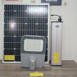 Đèn đường năng lượng mặt trời dự án 60w 80w 24ah 30ah 42ah 54ah 60ah 80ah Thành Đạt Led