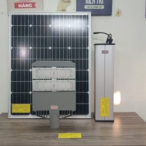 Đèn đường năng lượng mặt trời dự án 60w 80w 24ah 30ah 42ah 54ah 60ah 80ah Thành Đạt Led
