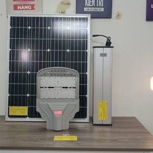 Đèn đường năng lượng mặt trời dự án 60w 80w 24ah 30ah 42ah 54ah 60ah 80ah Thành Đạt Led
