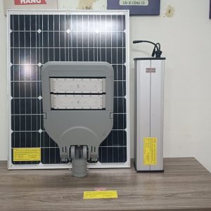 Đèn đường năng lượng mặt trời dự án 60w 80w 24ah 30ah 42ah 54ah 60ah 80ah Thành Đạt Led