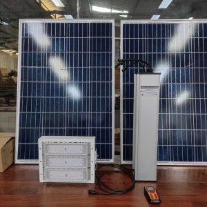 Đèn pha năng lượng mặt trời dự án 80w 100w 60ah 72ah 84ah 96ah 102ah Thành Đạt Led