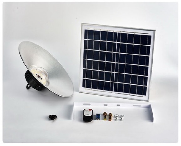 Đèn năng lượng mặt trời UFO 100w Jindian JD-6128